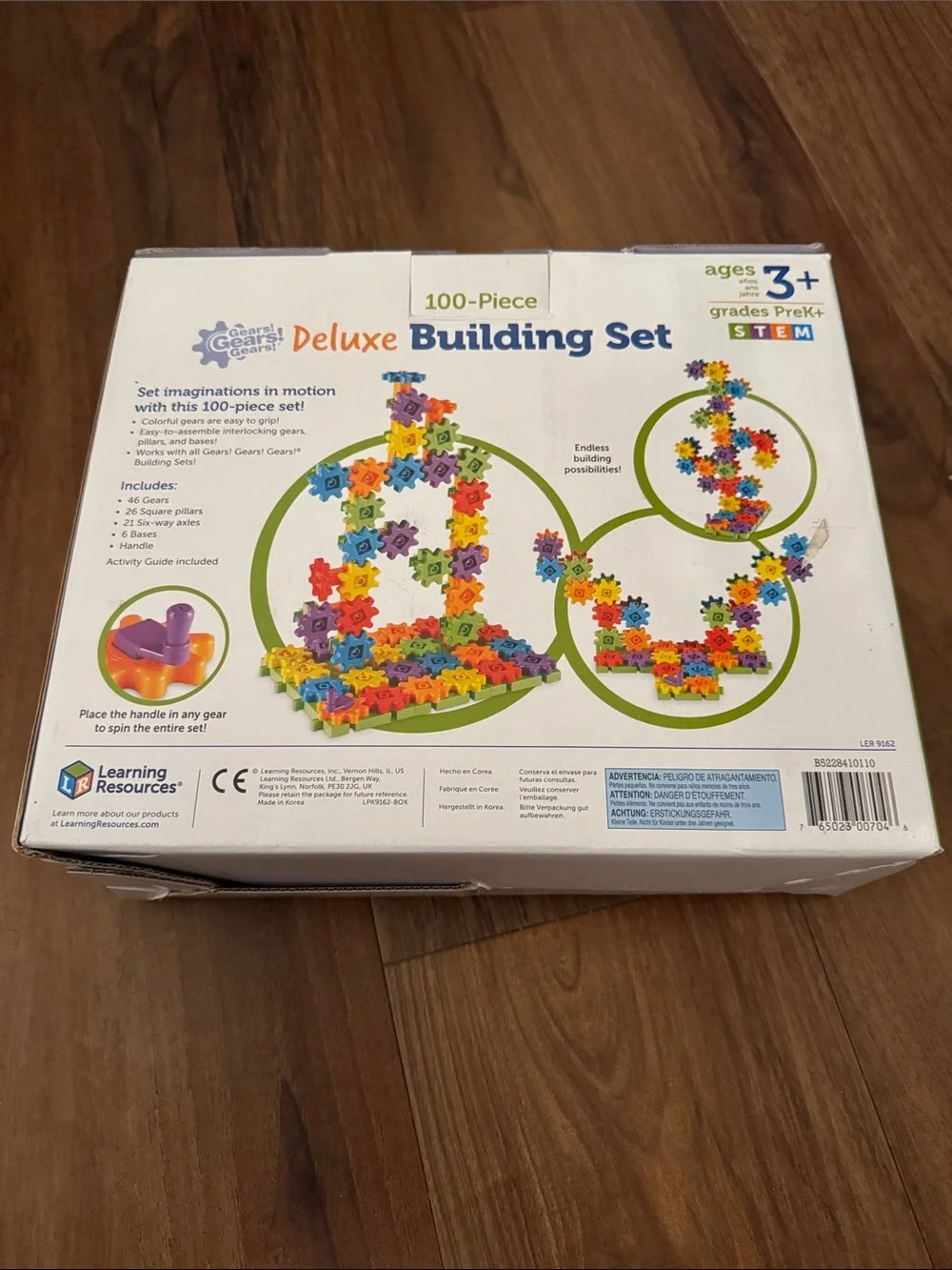 Deluxe Building Set - Gears - STEM - Learning Respurces